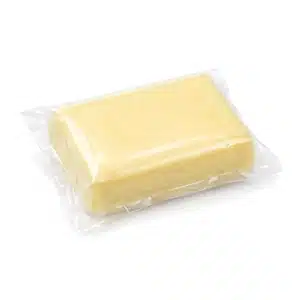 Water soluble film wrapping soap bars for retail packaging
