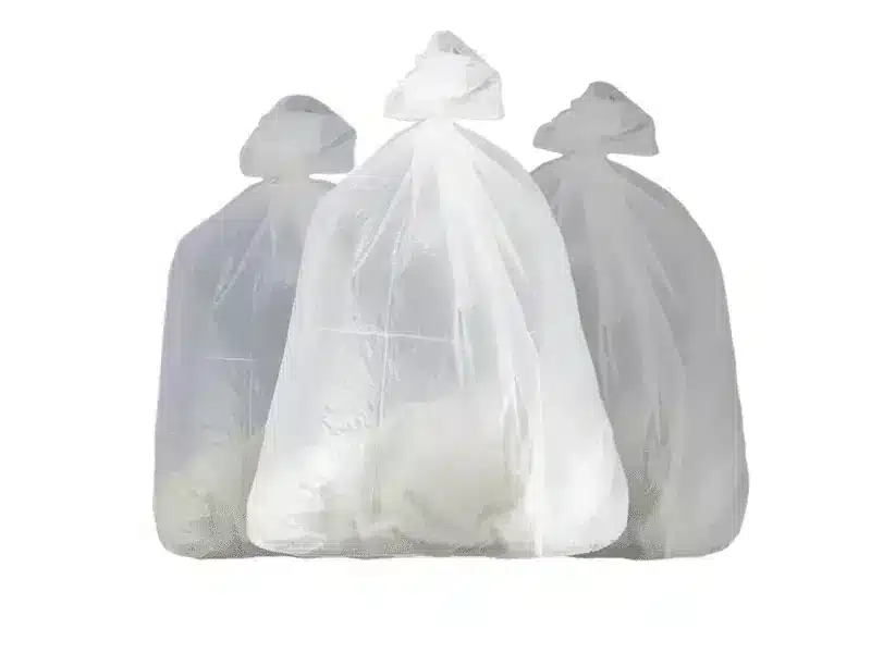 Sacs hydrosolubles pour blanchisserie hospitaliere